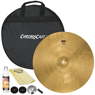 Imagem de Sabian 120VR-KIT-2 50,8 cm HH Vanguard Ride com bolsa de prato cromado e acessórios