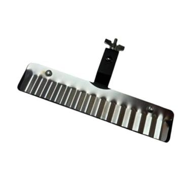 Imagem de menolana Acessório de bateria Crasher Percussion Presentes para bateristas Superfície de jogo de aço com efeito sonoro profissional para palco, concerto, show, L