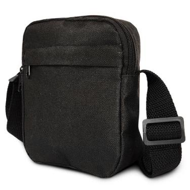 Imagem de Shoulder Bag Mini Bolsa Alça Regulável Transversal Cor Preta - Street 