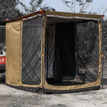 Imagem de ALL-TOP Tenda Com Toldo E Piso, 8,2' X 10', Rip-Stop, 420D, Oxford, Malha Resistente A Insetos, Abrigo Solar À Prova D'Água Para Camping (Apenas Quarto)