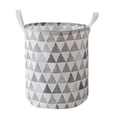 Imagem de Cesto De Roupa Suja Organizador de Brinquedos Dobrável