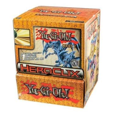 Imagem de Heroclix YuGiOh Série 2 Box com 24 Miniaturas Lacradas e 1 Fiber Jar G