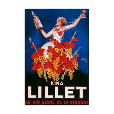 Imagem de Stupell Industries Arte de parede vintage Kina Lillet Wine Canvas por Marcus Jules, 61 x 91 cm