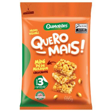 Imagem de Quero Mais Pé de Moleque  Guimarães 100g