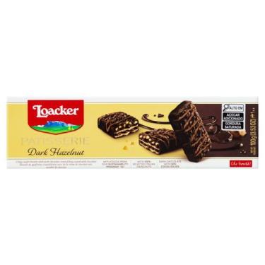 Imagem de Biscoito Importado Patisserie Dark Hazelnut Avelã 100 Gramas - Loacker
