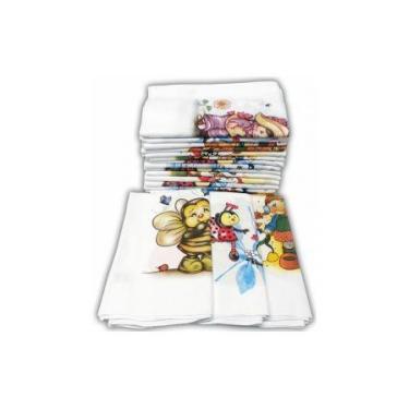 Imagem de Pano prato estampado 40x60cm 34gr fardo com 12un - tecelagem martins