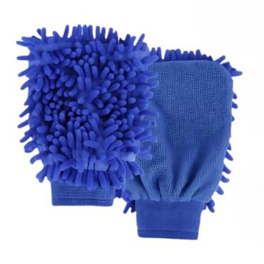 Imagem de 4 Luvas de Microfibra Profissional para Carro | Kit Completo p/Lavagem, Polimento e Detalhes | Sem Fiapos