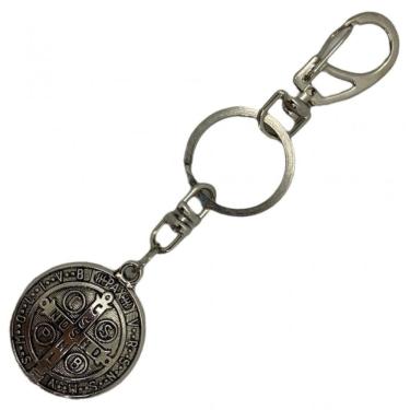Imagem de Chaveiro Católico Aparecida Jorge Divino - Escolha seu Santo