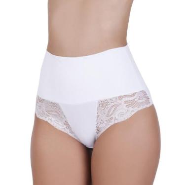 Imagem de Calcinha Cinta Modeladora Cintura Compressão Cós Alto - c13 CINTA FERN