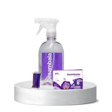 Imagem de Desinfetante Perfumado - Remove limo, bolor e sujeiras impregnadas 1 Sachê - Rende 500 ml