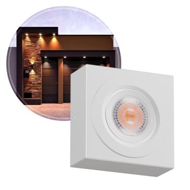 Imagem de Spot Mini Plafon Interno Sobrepor Direcionável LED Integrado 7W MF271 (Branco(Branco Frio))