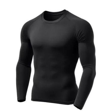 Imagem de Camisa Térmica Segunda Pele Masculina Esportiva Proteção Uv 50fps+ - D
