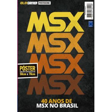 Imagem de Pôster Logo MSX - 50cm x 70cm Sem Dobras - Editora Europa