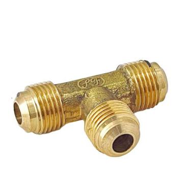 Imagem de Tee de Latão 3/8" SAEM  x 3/8" SAEM para Tubo Cobre - ALUMEGAS, Novo