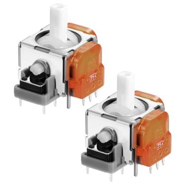 Imagem de Ceozon TMR Effect Joystick Electromagnetic Sensor Anti Drift Replacement Repair Accessories Compatible with Switch Pro Controller, 2 Pack