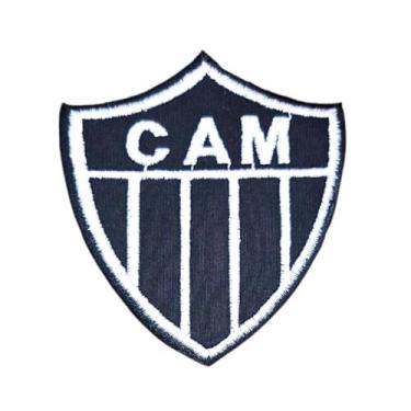 Imagem de Aplique termocolante atlético mineiro 7 cm unidade - CARRETEL