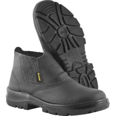 Imagem de Botina monodensidade elástico com biqueira aço 44 sola pu ben0044 - Nove54