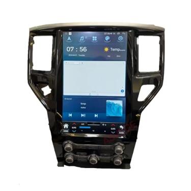 Imagem de Rádio veicular de 13 polegadas para Nissan Navara Pathfinder R52 2012-2019, reprodutor multimídia, navegação GPS, estéreo, tela sensível ao toque
