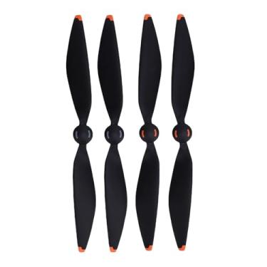 Imagem de Heayzoki 2 Pares de Hélices Substituição para 4 Pro Baixo Ruído Rampa de Liberação Rápida para 4 Pro 4T 4E Acessórios de Drones