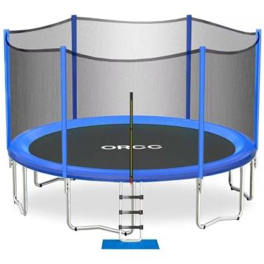 Imagem de Cama Elastica Capacidade até 200 kg e Tamanho 4 Metros, ORCC, Azul