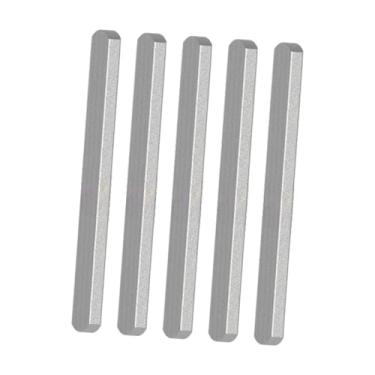 Imagem de UGPLM 5x Placas de aço para Colete com Peso, Suporte de Carga, Academia em Casa, Cabeça Redonda, Placas de Treinamento de Força para Mulheres e Homens, 15 Cm X 2.5 Cm X 0.7