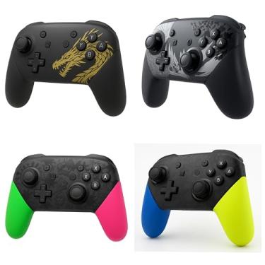 Imagem de Pro Controller Sem Fio Compatível com Nintendo Switch - Cores Sortidas