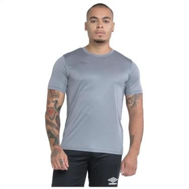 Imagem de Camiseta Umbro Twr Striker Masculina, P, Cinza
