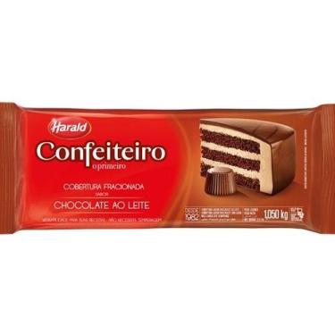 Imagem de Barra De Chocolate Confeiteiro Ao Leite 1,050 Kg - Harald