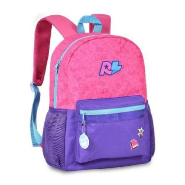Imagem de Mochila Costas Juvenil Escolar Casual Ampla Rafa E Luiz - Clio Style
