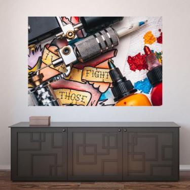 Imagem de Painel Adesivo de Parede - Tatuagem - 1187png - Allodi