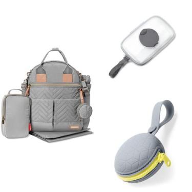Imagem de Conjunto de Bolsas para Fraldas Skip Hop Suite - com Estojo para Lenço