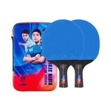 Imagem de Conjunto De Raquetes De Tênis De Mesa Loki K1000 K3000 K5000 Com 2 Raq