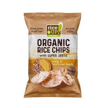 Imagem de Chips de Arroz Sabor Milho e Semente de Girassol Rice Up 60g
