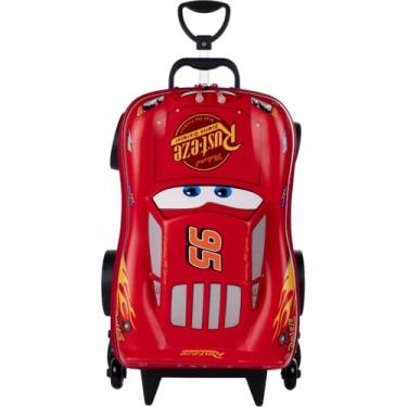 Imagem de Mochila com Rodinha, Cars McQueen, Maxtoy