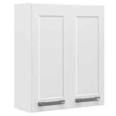 Imagem de Armário Aéreo 2 Portas 70 cm Florença Itatiaia, Branco