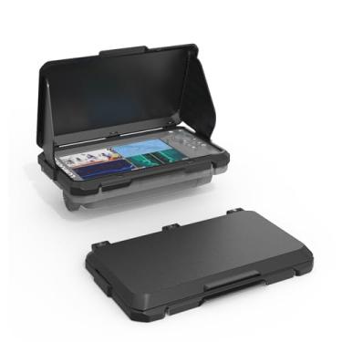 Imagem de HOLACA Fish Finder Shade Capa protetora para Lowrance Eagle 7, capa de silicone antiarranhões para Lowrance Eagle 7 Fish Finder