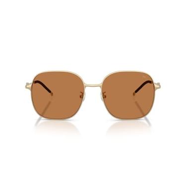 Imagem de Diesel Eyewear Óculos de sol quadrados DL1010D, dourado, 55 mm