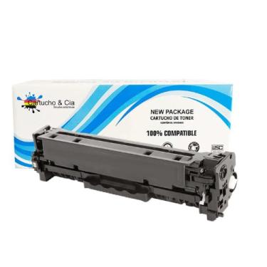 Imagem de Toner Compatível Cf382A 312A Amarelo M476Nw M476Dw 2.8K