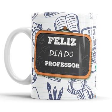 Imagem de Caneca Feliz Dia Dos Professores - Professor - Elicomics