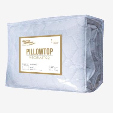 Imagem de Pillow Top Colchão Viscoelástico Gel Casal (138x188x6cm)