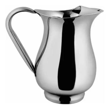 Imagem de Jarra Inox Indiana 1 Litro E Meio Água Suco Aparador Gelo