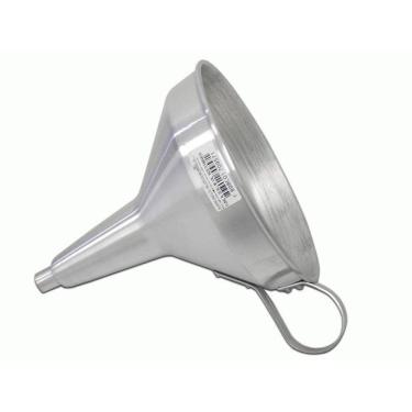 Imagem de Funil Alumínio nº 20 p/ Líquido AAL 20cm Diâm. 25cm Alt.