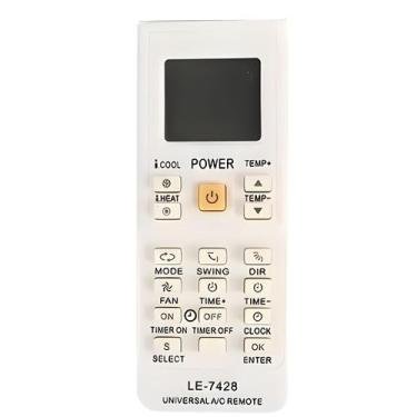 Imagem de Controle Remoto Universal Para Ar Condicionado LE7428 - Importado