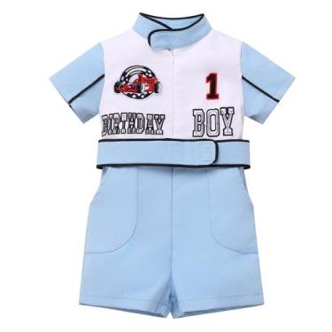 Imagem de Costume: macacão IMEKIS Baby Race Car Driver de 9 a 12 meses