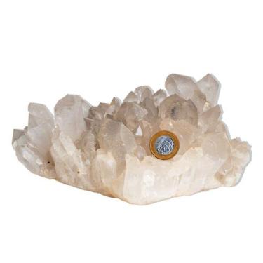 Imagem de 01 Drusa Cristal Natural Tam G 5,5 a 6,0Kg 25 a 35cm Tipo B - Varejo
