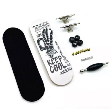 Imagem de Skate De Dedo Fingerboard Profissional Completo All Right