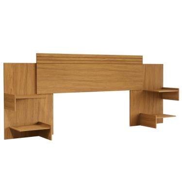 Imagem de Cabeceira para Cama Box 100% Mdf Aurora Marrom