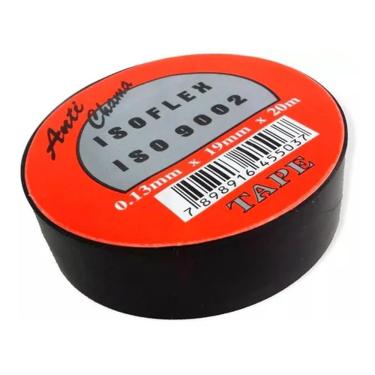 Imagem de Fita Isolante Anti Chama 19Mm X 20M Com 50 Unidades