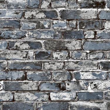 Imagem de Papel de Parede Essencial Tijolo Cinza ESS1060