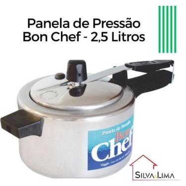 Imagem de Panela de Presso Bon Chef - 2,5 Litros - VIEGGIO, Aluminio